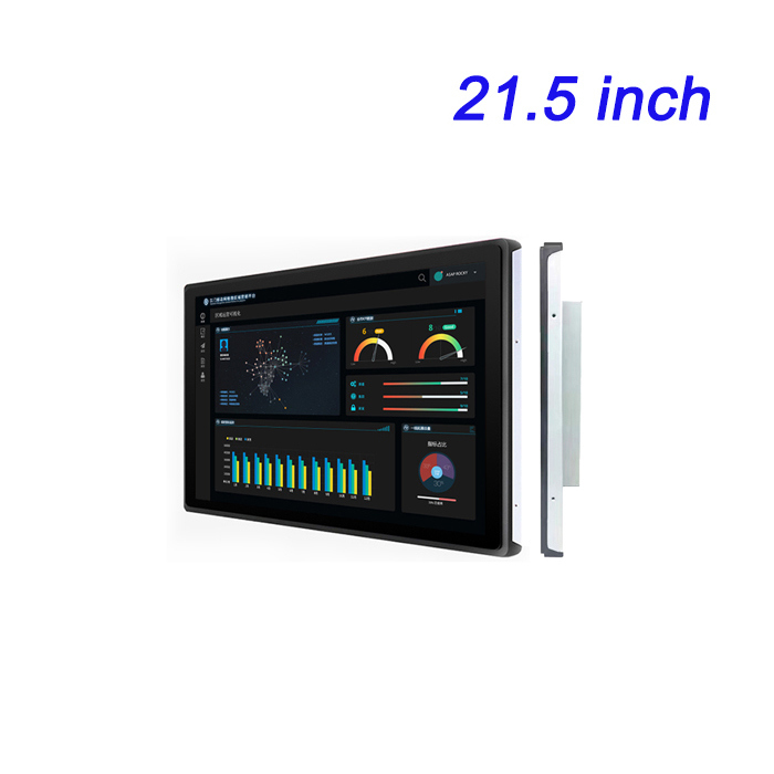 ZXTLCD Fully Enclosed Professional Touch Industrial LCD Display 21.5-inch Industrial Control Embedded Tablet
