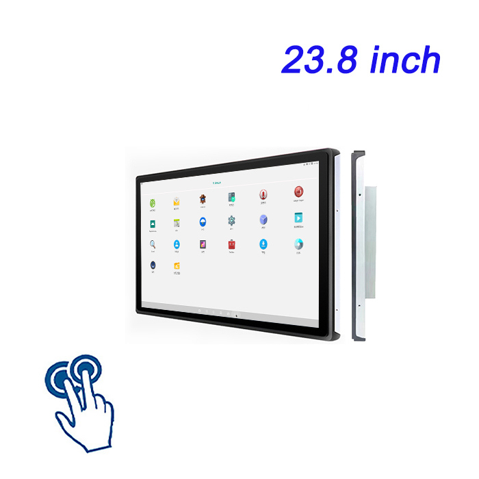 23.8 inch ZXTLCD Embedded Metal Display Cabinet Host PLC Configuration Workshop Industrial All-in-one Machine