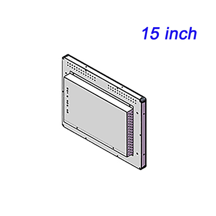 15 pulgadas Control industrial completamente cerrado integrado máquina todo en uno sistema Android pantalla multifunción
