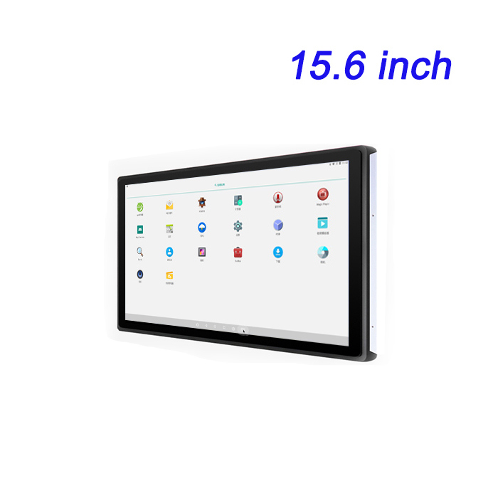 15.6 Inch LCD Industrial Control Display Monitors With High And Low Temperature Resistance Embedded Android Pure Flat Wall Mounted Display