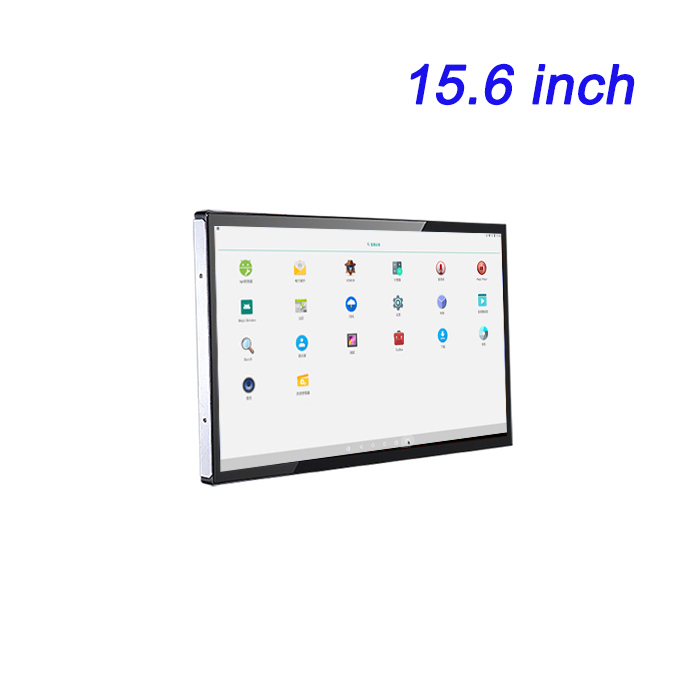 15.6 inch ZXTLCD Industrial Control Tất cả trong một máy tính với chống nhiệt độ cao và thấp tích hợp màn hình hiển thị tường phẳng Android nguyên chất