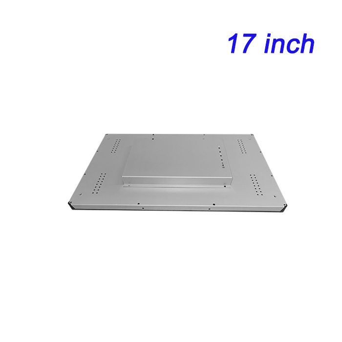 17 pulgadas Incorporado completamente cerrado A prueba de polvo y a prueba de agua delantero doble interruptor USB Taller Monitor Android