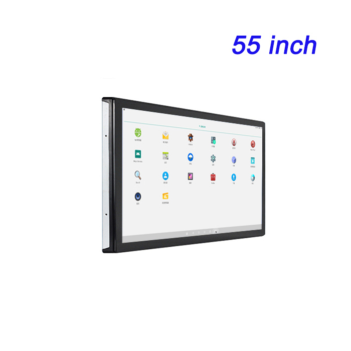 55 Inch Embedded Display Terminal Fully Enclosed Aluminum Alloy Heat Dissipation Fanless Dustproof Industrial Tablet