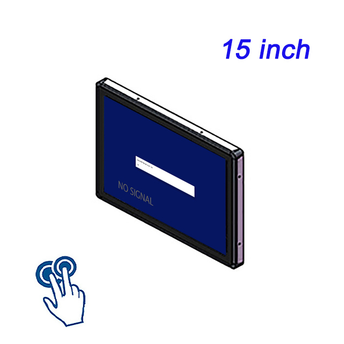 Máy điều khiển công nghiệp được nhúng 15 inch Capacitor Touch PLC Configuration Workstation Machine