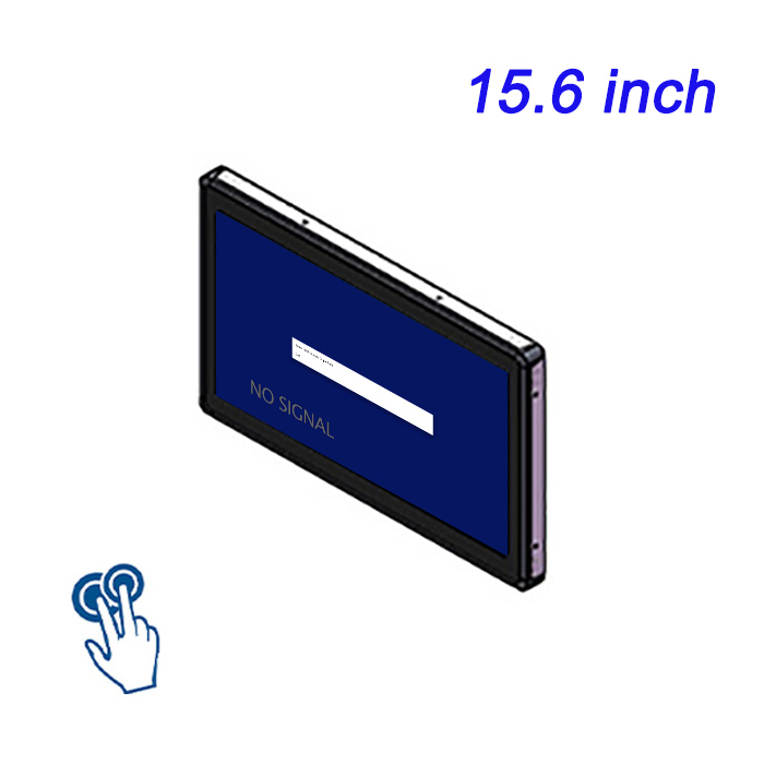 15Solución personalizada de.6 pulgadas para pantalla táctil inteligente de 24 horas Máquina todo en uno de terminal de autoservicio industrial