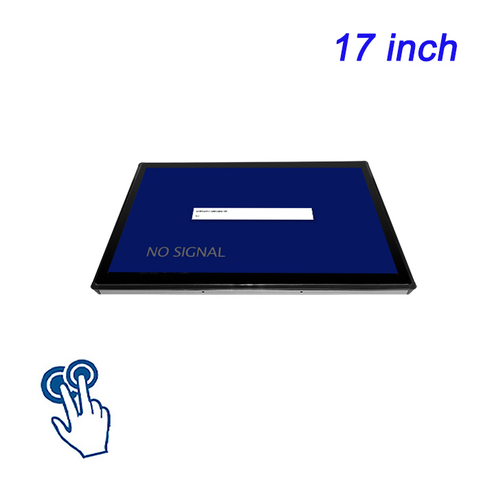 Terminal de autoservicio de 17 pulgadas montado en la pared de grado industrial pantalla táctil a prueba de explosiones se puede utilizar para consulta de autoservicio en restaurantes, estaciones de pedidos, etc.