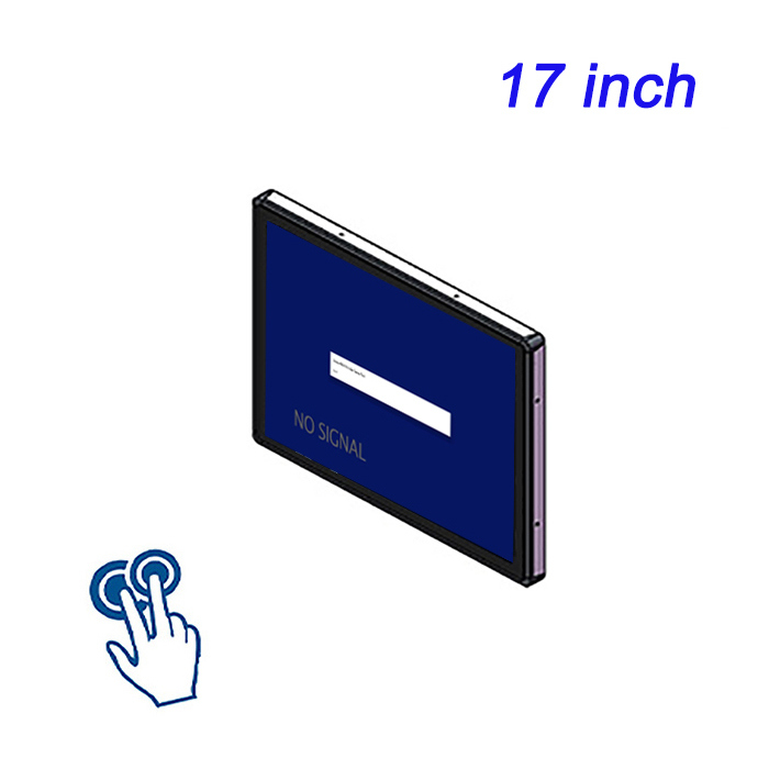 Terminal de autoservicio de 17 pulgadas montado en la pared de grado industrial pantalla táctil a prueba de explosiones se puede utilizar para consulta de autoservicio en restaurantes, estaciones de pedidos, etc.