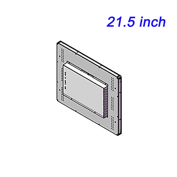 21.5 Inch All Aluminum Fully Enclosed Dust-proof Workshop Industrial Embedded Capacitor Touch Industrial Display