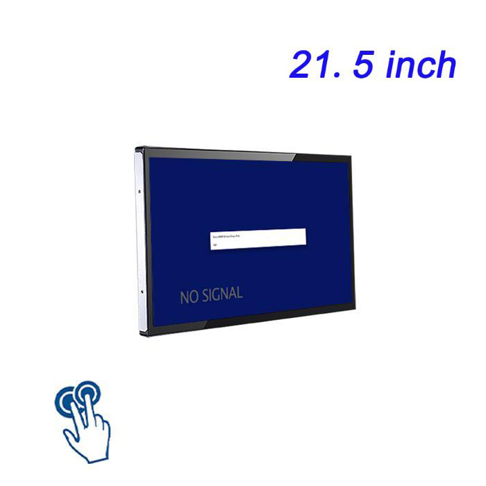 21.5 Inch All Aluminum Fully Enclosed Dust-proof Workshop Industrial Embedded Capacitor Touch Industrial Display