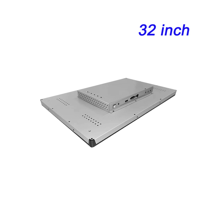 Ordenador tablet con pantalla táctil capacitiva multipunto integrada en cesta de borde estrecho de 32 pulgadas, con condensador totalmente cerrado y parámetros estándar controlables