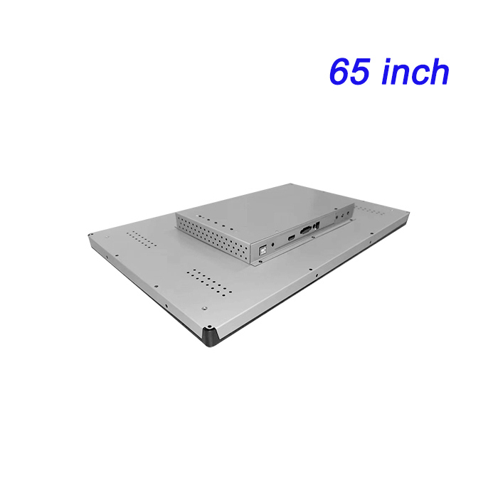 65 Inch Conventional Embedded Workshop Industrial Waterproof Capacitor Panel Mount TouchScreen