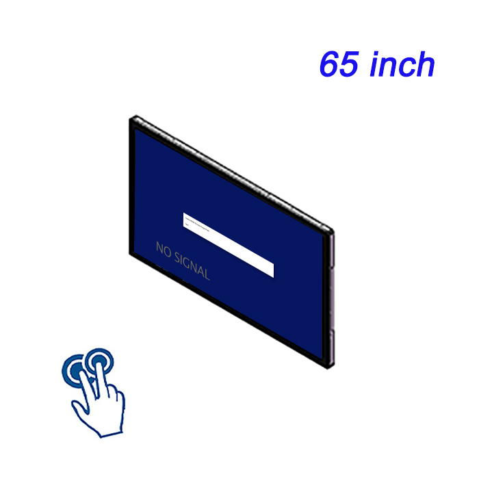 65 Inch Conventional Embedded Workshop Industrial Waterproof Capacitor Panel Mount TouchScreen