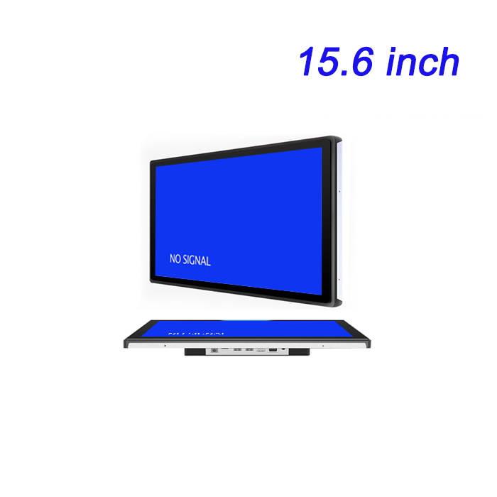 Fabricante de pantallas LCD de publicidad de alta definición económicas y comerciales integradas de 15,6 pulgadas, personalizables