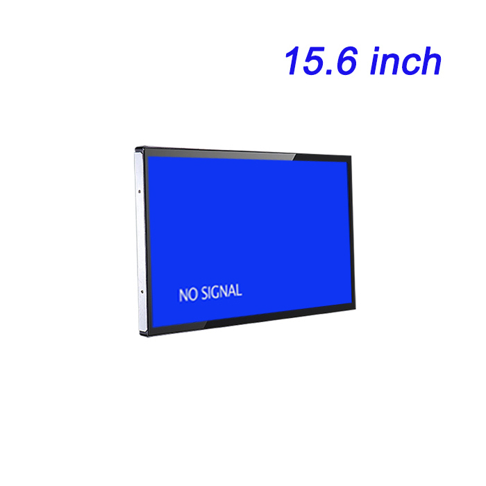 Fabricante de pantallas LCD de publicidad de alta definición económicas y comerciales integradas de 15,6 pulgadas, personalizables