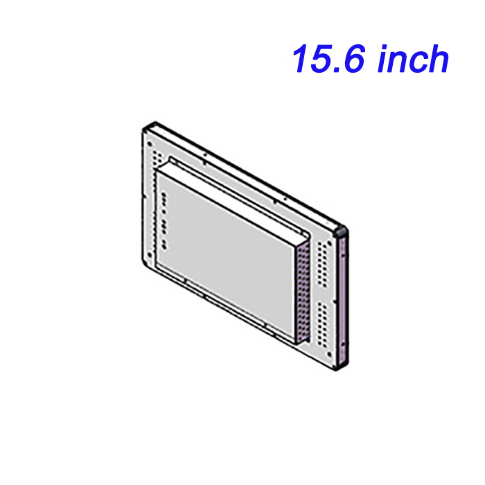 Fabricante de pantallas LCD de publicidad de alta definición económicas y comerciales integradas de 15,6 pulgadas, personalizables