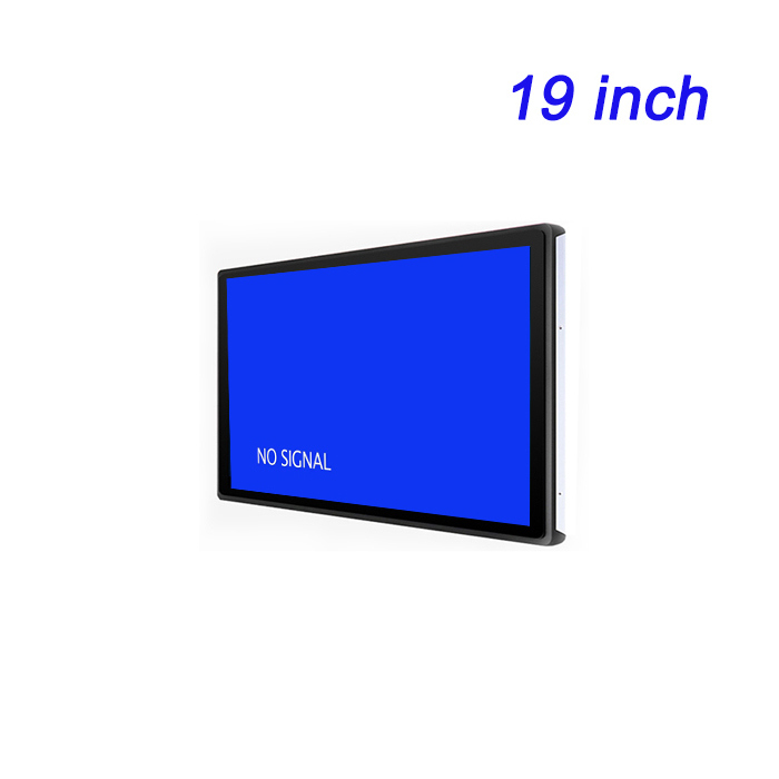 Control industrial de 19 pulgadas Embedded de larga duración de funcionamiento a prueba de agua y polvo pantalla LCD de alta definición