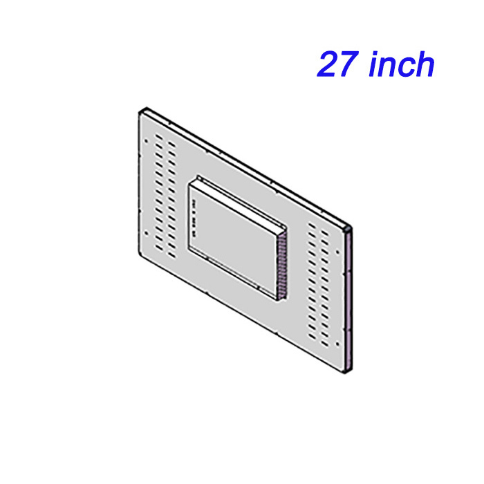 Pantalla LCD industrial integrada de 27 pulgadas con visualización de alta definición y promoción de color verdadero