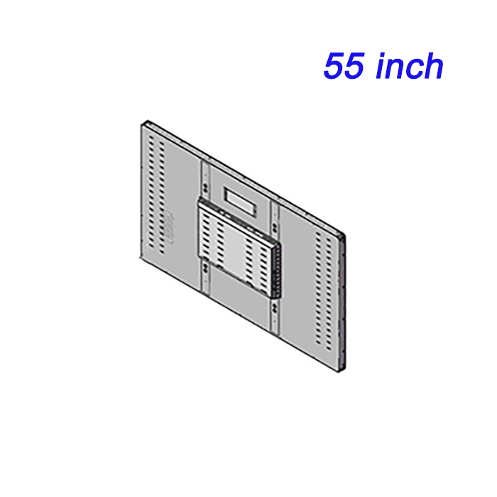 55 pulgadas 4K integrado monitor de venta al por mayor centro comercial hospital banca de negocios pantalla de publicidad