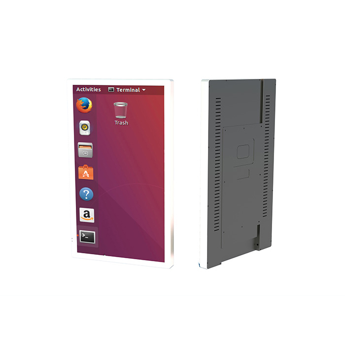 23.6 inch high transmittance intelligent guidance screen Linux system hospital consultation room entrance display screen