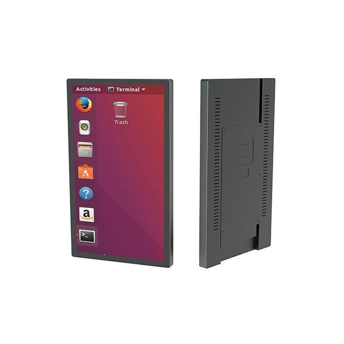 23.6 inch high transmittance intelligent guidance screen Linux system hospital consultation room entrance display screen