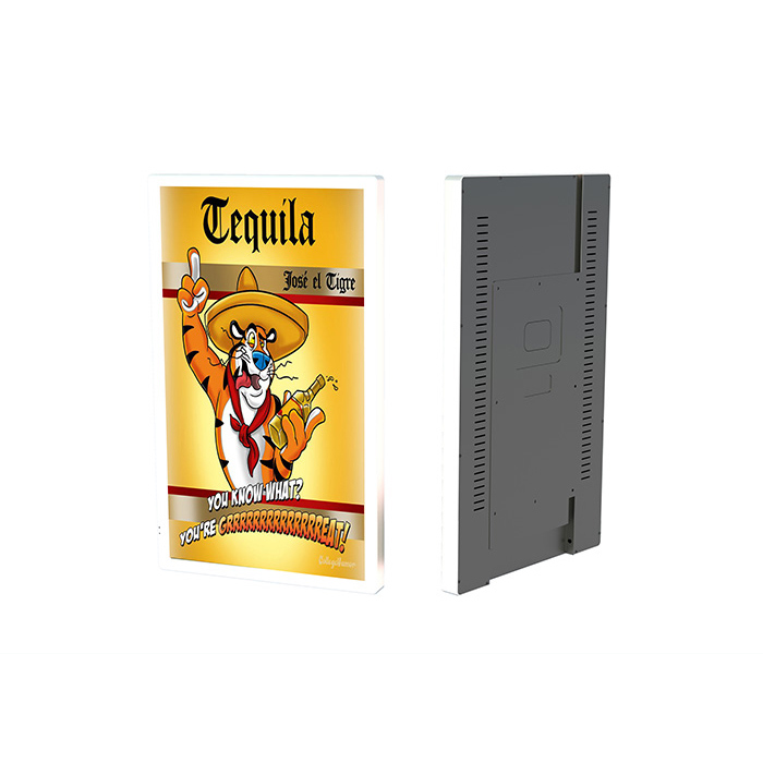 23.6 inch Smart Medical Single USB Play Call System Department Corridor Wall Call Screen