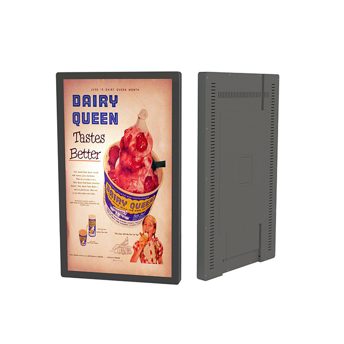 27 inch department door wall screen with USB flash drive style single machine monitor supplied by the manufacturer