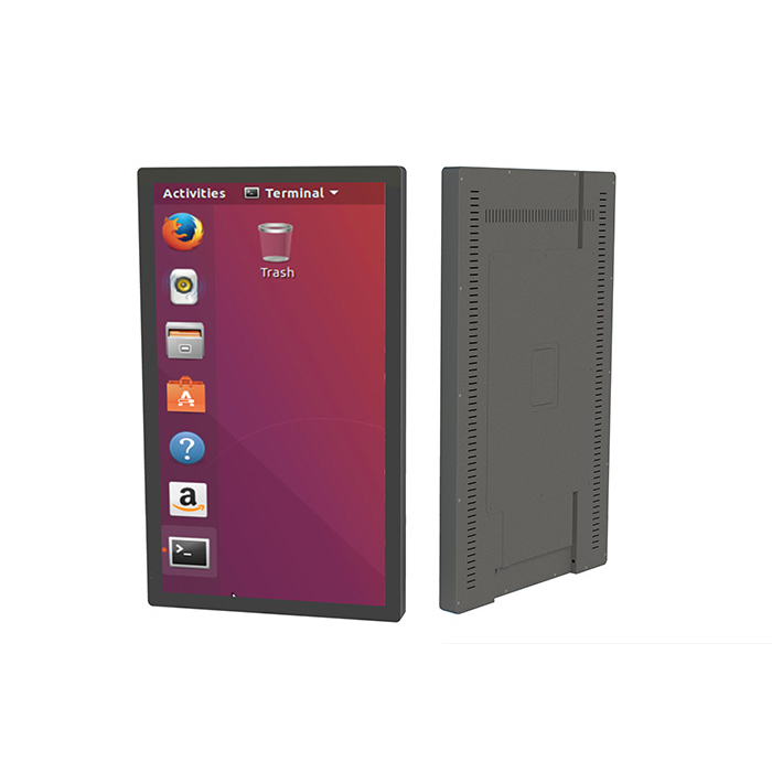 32 inch hospital consultation room display screen Linux system large triage call screen waiting screen