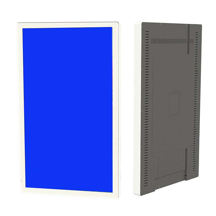 43 inch hospital outpatient screen white large triage display screen supplied by the manufacturer