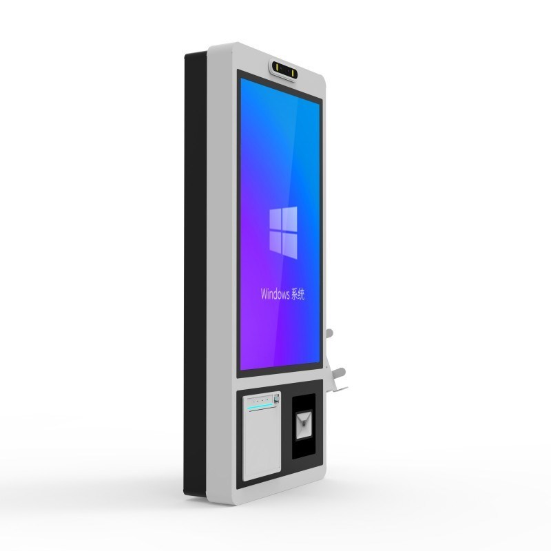 Kiosco de autoservicio de comida rápida con Windows de 21.5 pulgadas, pantalla táctil para facturas, pago y autoservicio, caja registradora de autoservicio, quiosco de pedidos automáticos en restaurantes