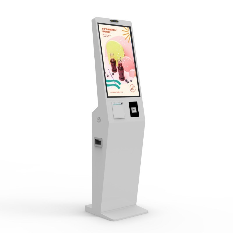 Quiosco de autoservicio para estacionamiento con pantalla táctil de 21.5 pulgadas con Windows, para verificación de información en supermercados