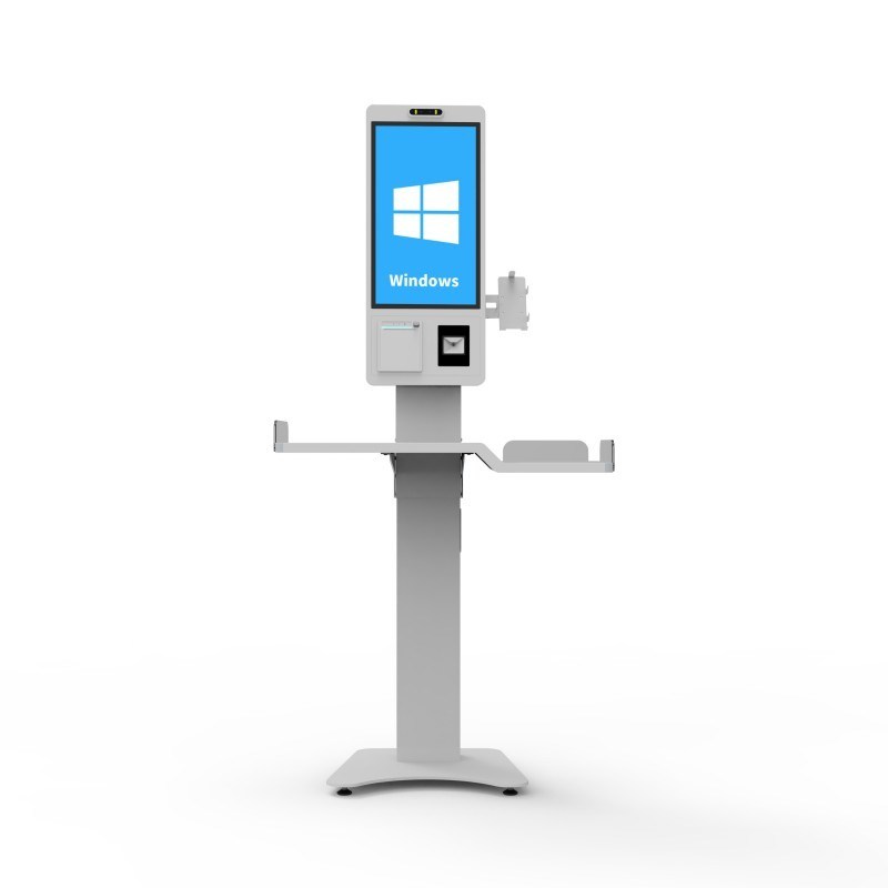 21Pantalla táctil capacitiva de.5 pulgadas Quiosco POS de 80 mm Impresora 2D integrada Escáner Sistema de pago de facturas para Windows Función SDK