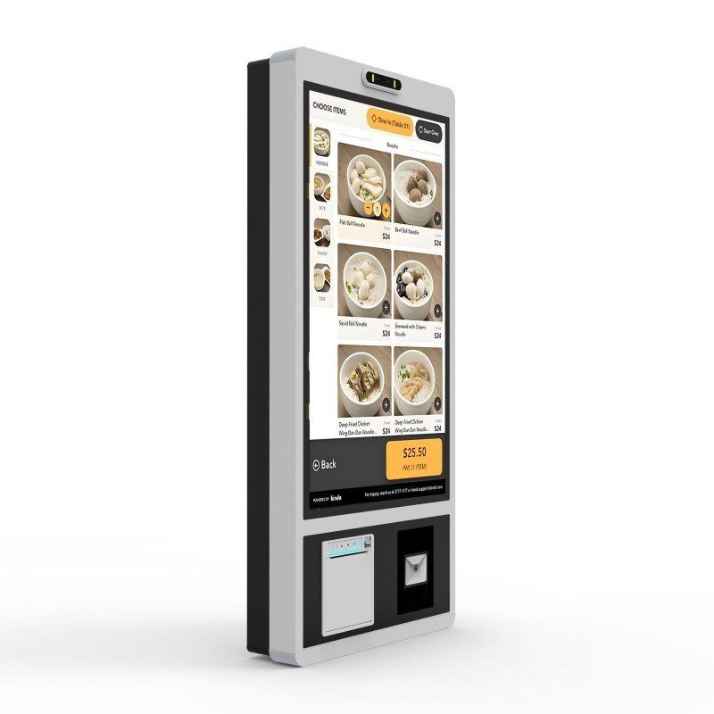 Factory Price 32 inch Windows System with Touch Screen Wall Mounted Vending Machine