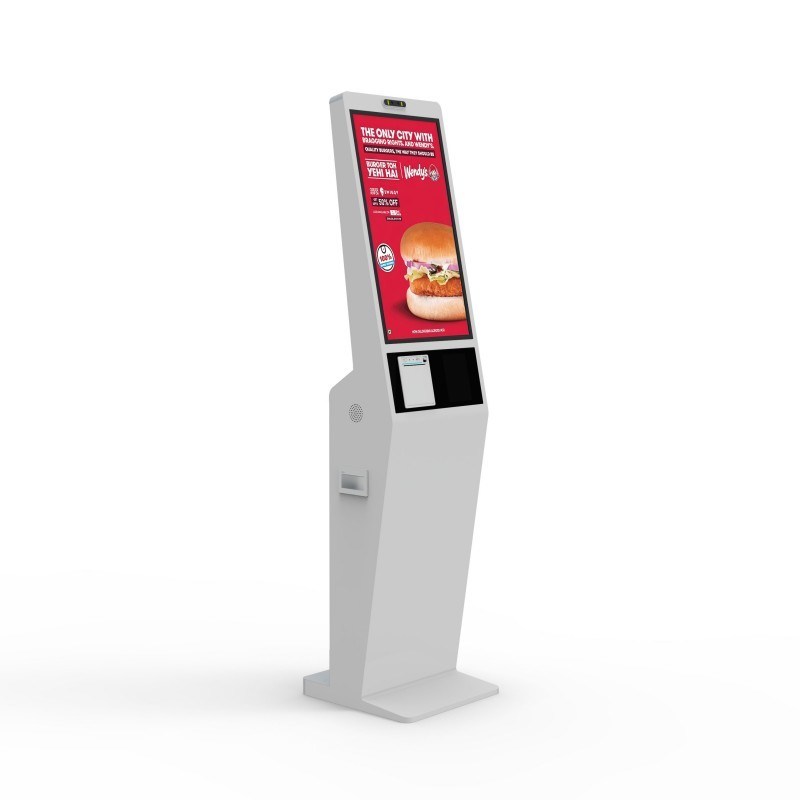 Máquina de pedidos de alimentos para restaurantes con Windows de 32 pulgadas para interiores, quiosco de autoservicio todo en uno, SDK para quiosco de pago