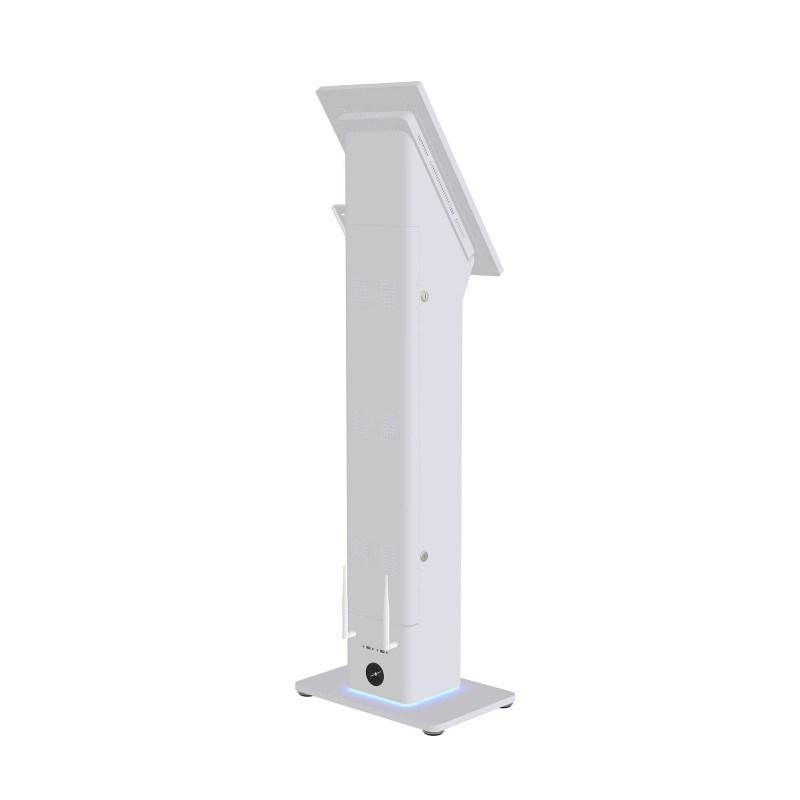 Hotel de comida rápida 21.5 pulgadas de autoservicio caja registradora quiosco terminal impresora de código QR escáner de pago de autoservicio quioscos