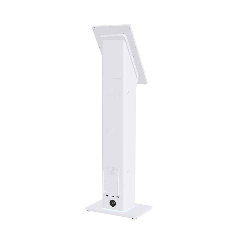 Hot Selling 21.5 Inch Floor-stand Self Service Food Ordering System Custom Multi-payment Methods Secure Payment Kiosk for Car Exhibition