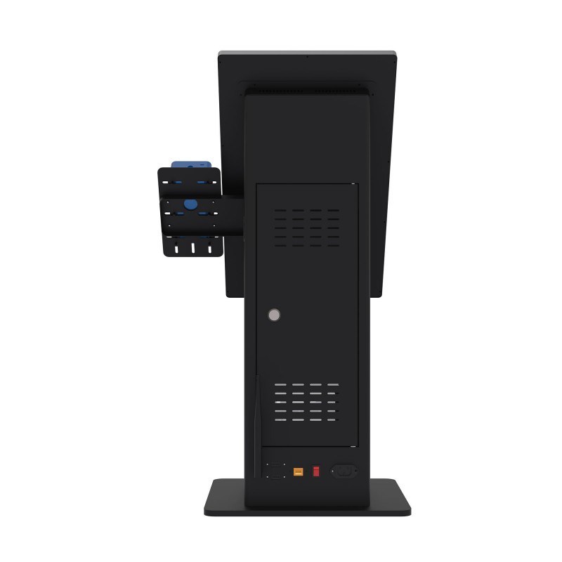 21.5 inch Desktop Self Ordering Pos Printer Ordering Kiosk Digital Restaurant Menu Self Payment Kiosks