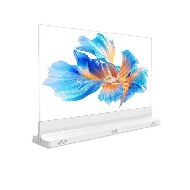 Powerful 55 Inch Clear OLED Screen for Precise Image Display for Stage Elevators Retail Stores Shopping Malls Wayfinding