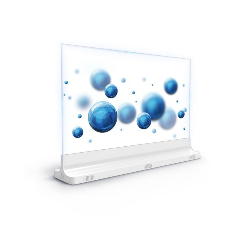 Powerful 55 Inch Clear OLED Screen for Precise Image Display for Stage Elevators Retail Stores Shopping Malls Wayfinding