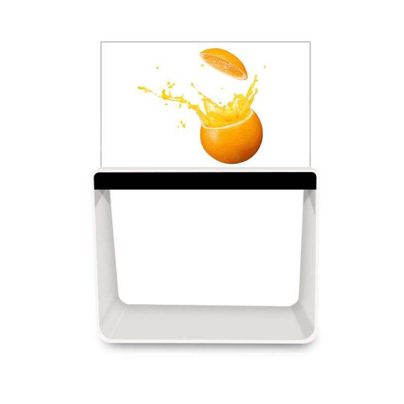 Affichage transparent de 55 pouces alimentation électrique stable Écran OLED transparent fiable pour diverses applications