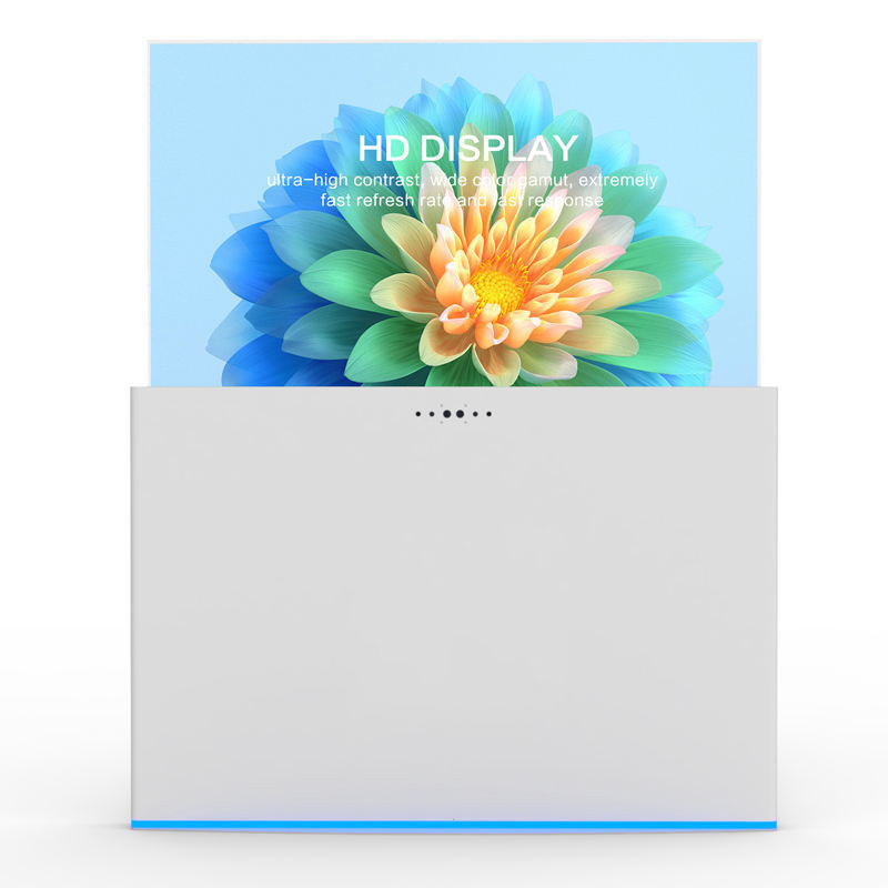 55 inch High Transparency Full Color LG Transparent TV OLED Display for Retail Store & Airport Advertising