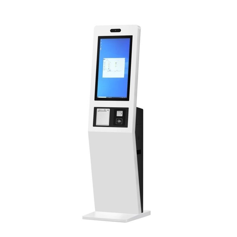 32 Inch Desktop Square Self Service Kiosk Windows 11 Kiosks in Restaurant Ordering Table