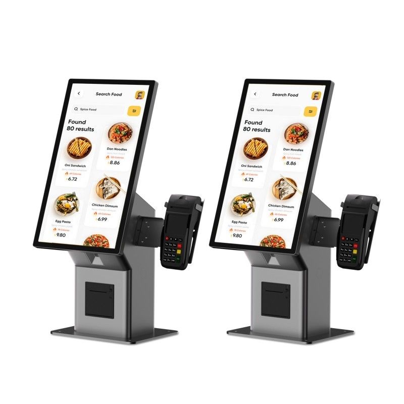 21.5 pulgadas Android McDonalds Quiosco Máquina de Pedido Quiosco de Pedido en Restaurante Terminal de Pago Quiosco