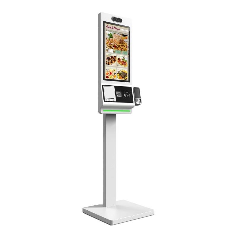 21.5 pulgadas Máquina de pedidos de autoservicio Pantalla táctil Restaurante Restaurante de leche Tienda de té Autoservicio Escaneo de código con terminal de pago NFC POS