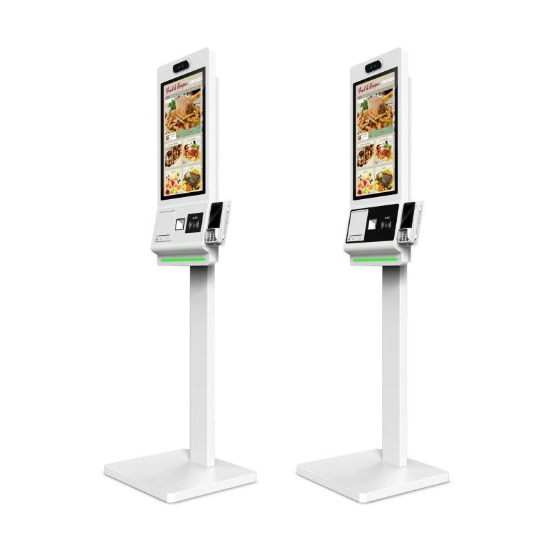 21.5 pulgadas Máquina de pedidos de autoservicio Pantalla táctil Restaurante Restaurante de leche Tienda de té Autoservicio Escaneo de código con terminal de pago NFC POS