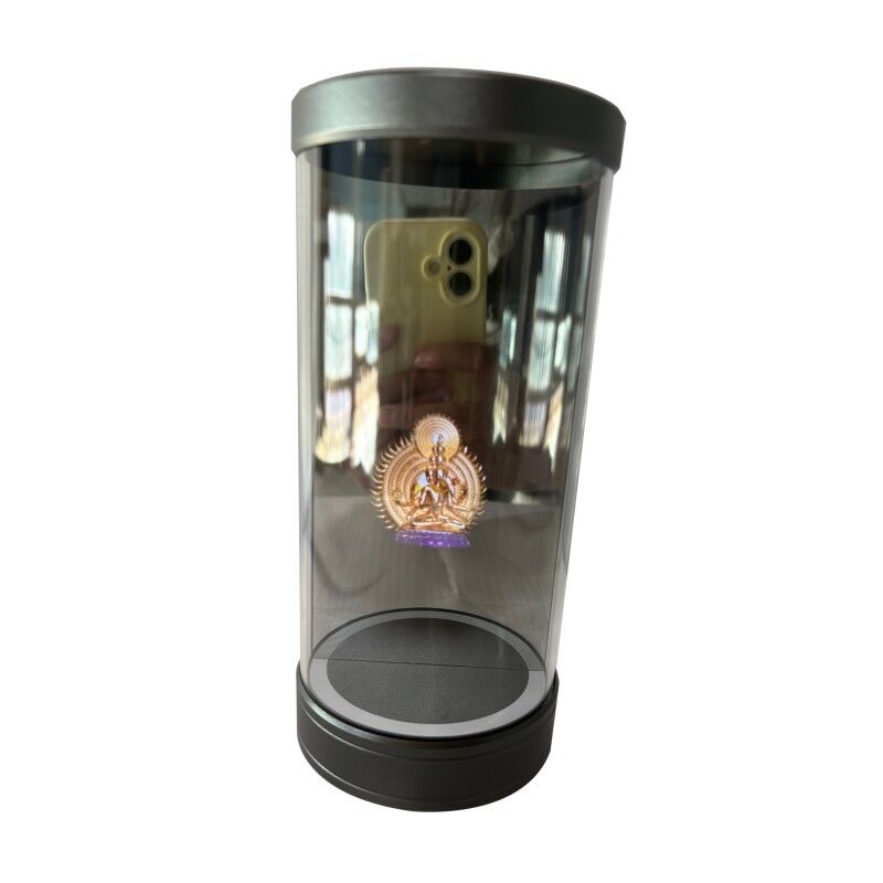 OEM 5.5 Inch Indoor 3D AI Digital Interactive Hologram Showcase Holographic Display Cabinet 170 Viewing Angle 500 cd