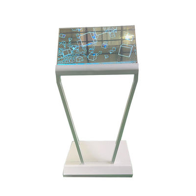 White 1366×768 resolusi 30 inci Transparan OLED Screen dengan All-Glass Touch screen kiosk dari Cina