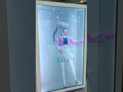 カスタマイズできる透明液晶ディスプレイ 4K 49in 55in透明液晶ボックス