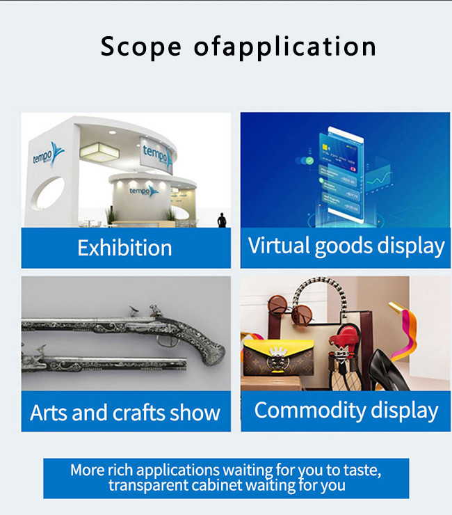 4K पारदर्शी एलसीडी डिस्प्ले बॉक्स अनुकूलन योग्य एलसीडी देखें के माध्यम से डिस्प्ले 4