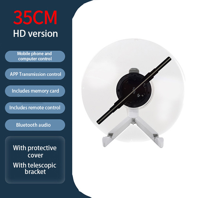Triển lãm Máy chiếu 3D Holographic 35CM 3D Holofan 0